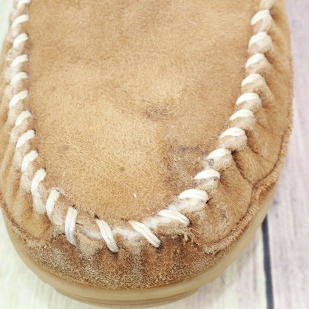 LL BEAN Shearling Lined Wicked Good Bootie Slippers Size 9 M - Picture 10 of 11